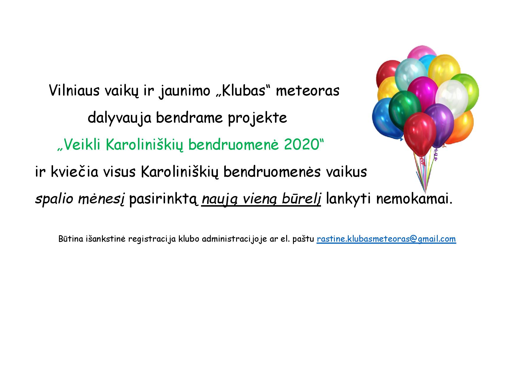 kvietimas-page-001 veikli karoliniškių bendruomenė 2020 Veikli Karoliniškių bendruomenė 2020 kvietimas page 001