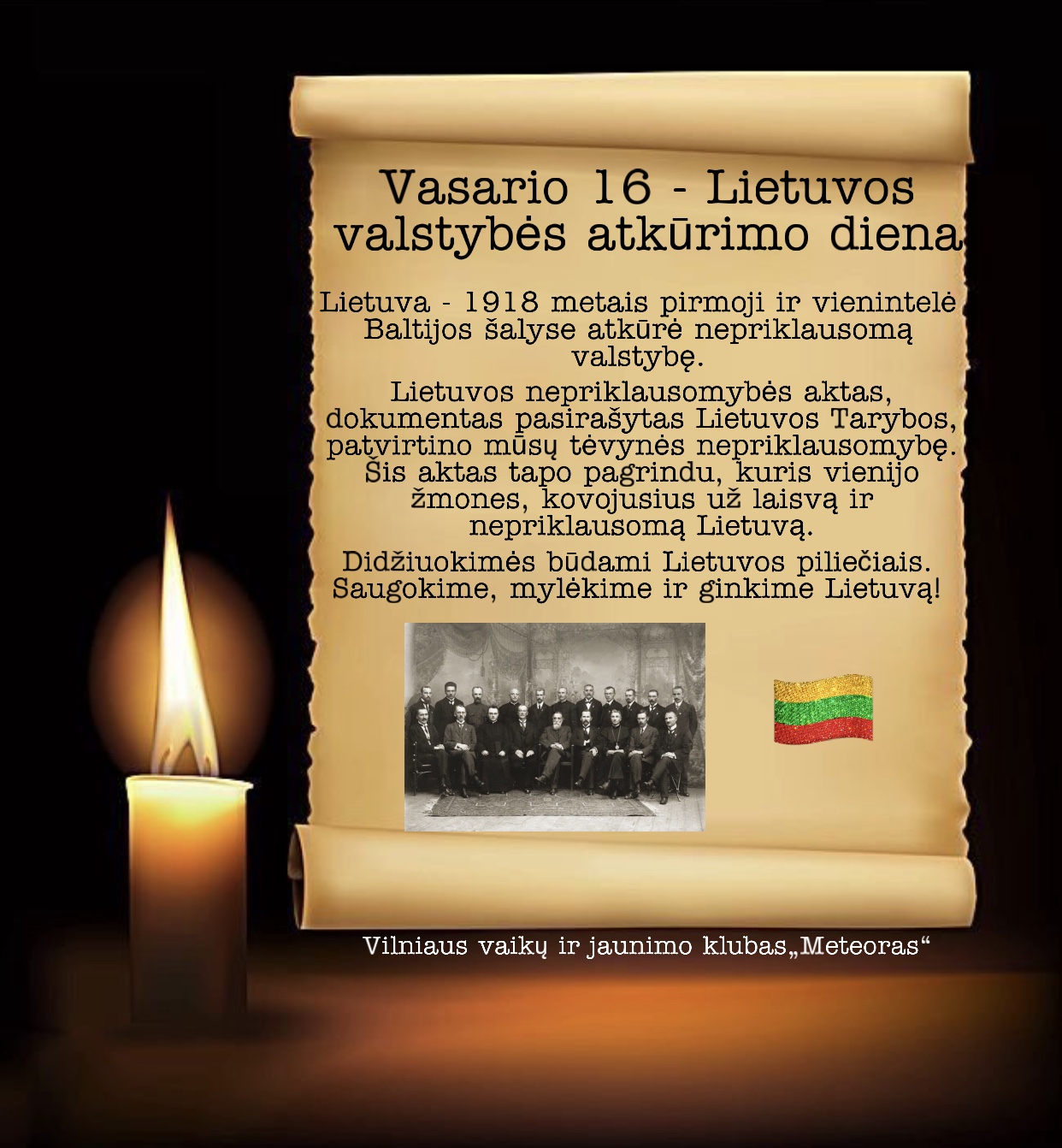 Vasario 16-oji – Lietuvos valstybės atkūrimo diena 02