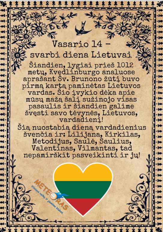 Lietuvos vardo vardadienis 02VARDADIENIS