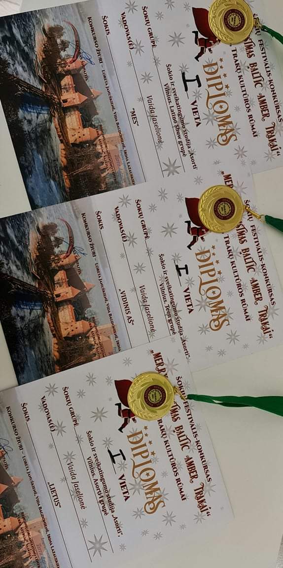 Šokių festivalio &#8211; konkurso „Merry Christmas Baltic Amber Trakai“ laimėtojai received 503249597523356