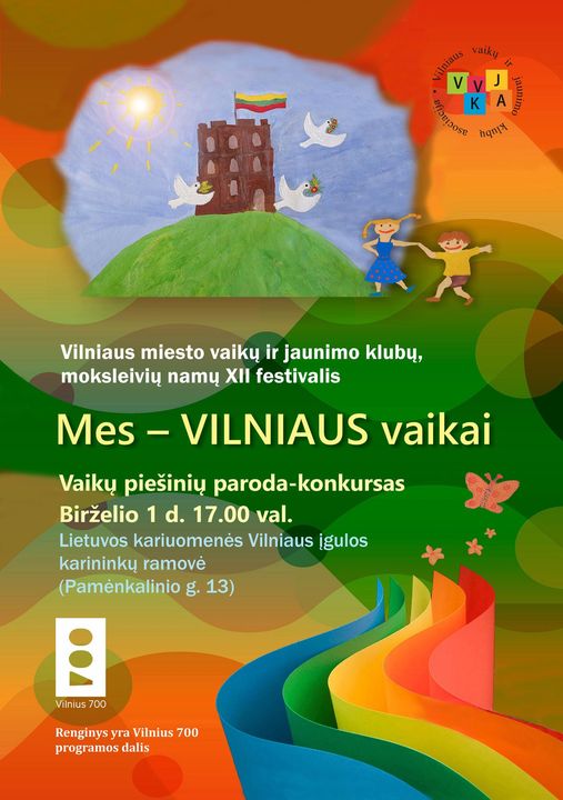 „Mes Vilniaus vaikai“ piešinių paroda 283560217 511293434122467 8119137205364123786 n